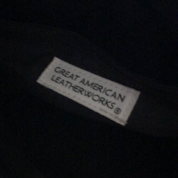 Great America Leather Works black bag. - Picture 2 of 5